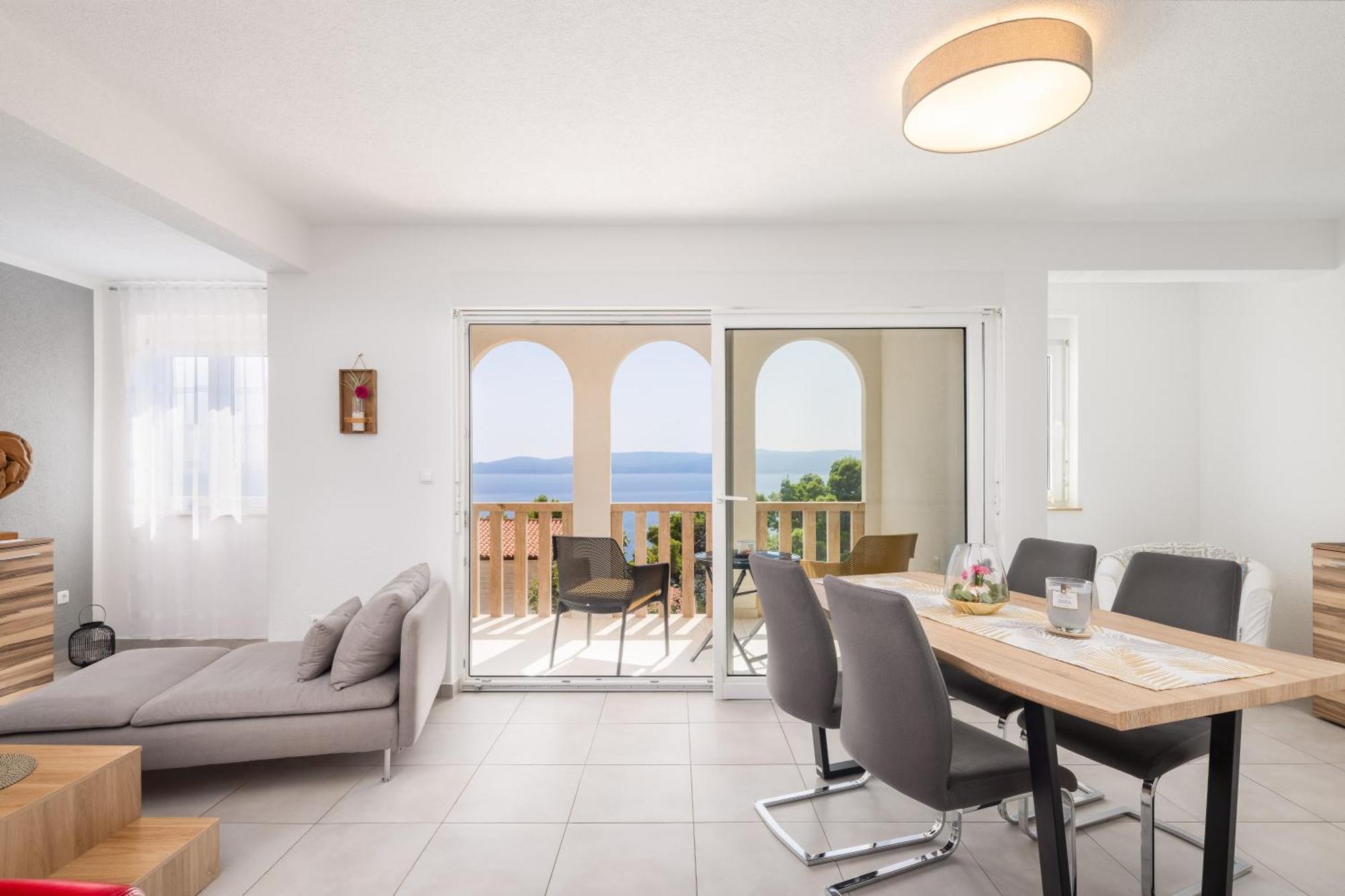Appartments Villa Daria Marusici  Buitenkant foto